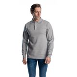 Şensel, Sweatshirt, Gri, Polo Yaka (107e5400) Pamuklu, Kışlık