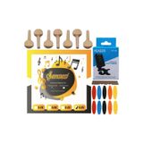 Şenses Müzik Market 0.25 Divan Bağlama Teli Akort Cihazı + Akgürgen Burgu + Tezene + Eşik 5'Li Set