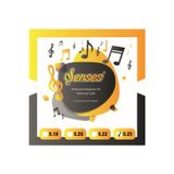 Şenses Müzik Market 0.25 Tam Profesyonel Divan Bağlama Teli (Bambam Ve Tezene)