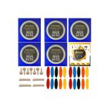 Şenses Müzik Market Alux 0 18 Kısa Bağlama Takım Teli 6 Takım + 7 Ağaç Burgu + 20 Adet Tezene + 4 Eşik