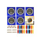 Şenses Müzik Market Alux 0 20 Uzun Bağlama Takım Teli 6 Takım + 7 Ağaç Burgu + 20 Adet Tezene + 4 Eşik