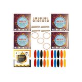 Şenses Müzik Market Alux 025 Divan Bağlama Takım Teli 5 Takım + 5 Bambam + 7 Ağaç Burgu + 20 Adet Tezene + 3 Eşik
