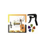 Şenses Müzik Market Klasik Gitar Tel Seti + Metal Kapo + Pena Seti