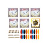 Şenses Müzik Market La Bella Profesyonel 0 20 Uzun Bağlama Takım Teli 6 Takım + 7 Ağaç Burgu + 20 Adet Tezene + 4 Eşik
