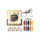 Şenses Müzik Market Müzik 0.22 Divan Bağlama Teli (50 Tekneye Kadar) + Kelepçe + Burgu Seti + 10 Adet Tezene+Eşik