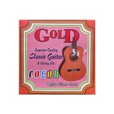 Şenses Müzik Market Müzik Gold Renkli Klasik Gitar Tel Seti Pena Hediyeli