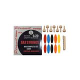 Şenses Müzik Market Müzik Profesyonel Piramit Uzun Sap 0.20 Bağlama Teli + 7 Adet Burgu+ 10 Adet Tezene + Eşik