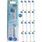 Sensetive - Ekstra Yumuşak Oral B Şarjlı Diş Fırçası Yedek Başlığı - 16 Adet Yedek Başlık