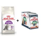 Sensible 33 Kuru Kedi Maması 15 kg + 12 Adet Royal Canin Digest Sensitive Konserve Kedi Maması 85 Gr 3182550702362-8151
