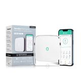 Sensibo Elements - Akıllı WiFi Hava Kalitesi Monitörü, Nem Ölçer, CO₂ Dedektörü, Hava Kirliliği Göstergesi, CO₂ Monitörü, Sıcaklık Sensörü, Alexa ile Uyumlu, Google Home