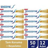 Sensodyne 12x50 ml Tam Koruma Beyazlatıcı Diş Macunu
