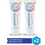 Sensodyne Çok Yönlü Koruma 2x75 ml Diş Macunu