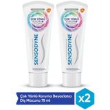 Sensodyne Çok Yönlü Koruma Beyazlatıcı 2x75 ml Diş Macunu