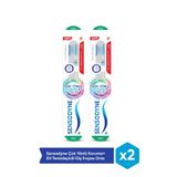 Sensodyne Çok Yönlü Koruma+Dil Temizleyicili Orta 2 Adet Diş Fırçası