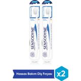 Sensodyne Diş Fırçası Yumuşak Kıllı Hassas Temizlik 2 Adet Charcoal-White Renk Seçeneği