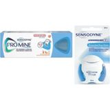 Sensodyne Diş Ipi Gentle Tape 30 Mt Ve Pronamel Çocuklar Için Diş Macunu 50 Ml
