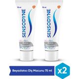 Sensodyne Ekstra Beyazlatıcı Nane Aromalı Diş Macunu 2×75 ml – Hassas Dişler ve Günlük Kullanım İçin Özel Formül