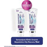 Sensodyne Klinik 2x75 ml Onarım Beyazlatıcı Diş Macunu