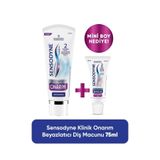 Sensodyne Klinik Onarım Beyazlatıcı Diş Macunu 75ml + Mini Boy Hediye! (15ml)