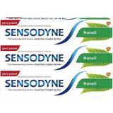 Sensodyne Naneli Diş Macunu 300 ml 3'lü Set Çürümelere Karşı Koruma Sağlar