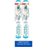 Sensodyne Nourish 1+1 Sağlıklı Beyazlık Yumuşak Diş Fırçası