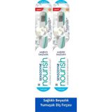 Sensodyne Nourish Sağlıklı Beyazlık 2'li Yumuşak Diş Fırçası