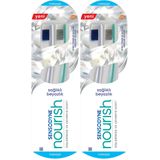 Sensodyne Nourish Sağlıklı Beyazlık Diş Fırçası 1+1 (2 paketi)