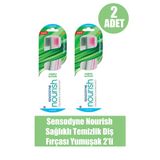 Sensodyne Nourish Sağlıklı Temizlik Diş Fırçası Yumuşak 2’Li 2 Adet