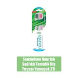 Sensodyne Nourish Sağlıklı Temizlik Diş Fırçası, Yumuşak, 2'li Set