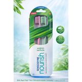 Sensodyne Nourish Yumuşak Diş Fırçası 2’li Set Ekstra Yumuşak Kıllar ile Hassas Dişler İçin Nazik Temizlik Çevre Dostu Ambalaj