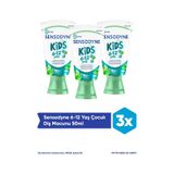 Sensodyne Promine 6 +yaş Çocuk Diş Macunu 50ml - Bubble Gum Aromalı X 3 Adet Diş Minesi Bakımı
