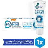 Sensodyne Promine Diş Macunu Aktif Diş Minesi Kalkanı Nane Ferahlığı + Beyazlatıcı 75 ml