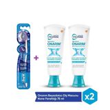 Sensodyne Promine Onarım Beyazlatıcı 75Ml Diş Macunu X 2 Adet + Oral-B Pro Flex 3D White Luxe Medium Diş Fırçası