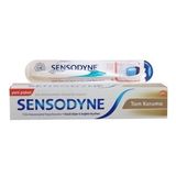 Sensodyne Tam Koruma 75 ml Diş Macunu +Turkuaz Diş Eti Bakımı Fırçası