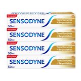 Sensodyne Tam Koruma Beyazlatıcı 4x50 ml Diş Macunu