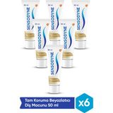 Sensodyne Tam Koruma Diş Macunu 50 Ml 6'lı Set Beyazlatıcı Özellikli Ağız Bakımı - yok