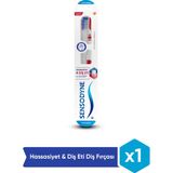 Sensodyne Yumuşak Kıllı Manuel Hassas Diş ve Diş Eti Bakımı Ergonomik Saplı Diş Fırçası