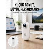 Senson 360° Klipsli Manyetik Spor Kamera Yüksek Çözünürlük Yeni Nesil - Lisinya