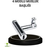 Senson 4 Fonksiyonlu Musluk Başlığı 360 Derece Dönebilen ve Su Tasarruflu - Lisinya