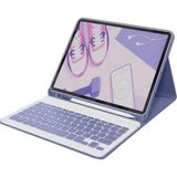 Senson Apple Ipad Air 11 (2024) Kılıf KC01 Smart Klavyeli Tablet Kılıfı - Derin Mor