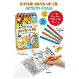 Senson Çiftlik - Boya ve Sil Aktivite Kitabı / 3 Yaş +