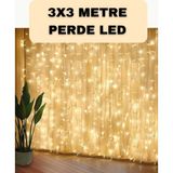 Senson Dekoratif 3x3 LED Perde Işık Şelale Tasarım Enerji Tasarruflu - Lisinya