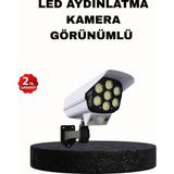 Senson Güneş Enerjili Güvenlik Işığı Dış Mekan 5 Eksen Ayarlı ve Pır Hareket Sensörlü - Lisinya