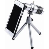 Senson Iphone5,5s,iphone4.4s Için Alüminyum 14X Optik Zoom Yakından Görüntü Çekme Dürbün