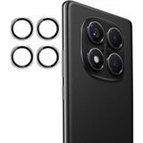 Senson Joko Xiaomi Redmi Note 14 Pro 4g Pvd Metal Kamera Lens - Gümüş