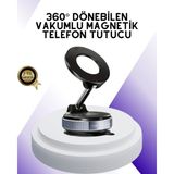 Senson Manyetik Araç Telefon Tutucu 360 Derece Dönebilen Vakumlu Stand - Lisinya