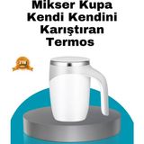 Senson Manyetik Otomatik Karıştırma Bardağı – Şarjlı, Paslanmaz ve Pratik - Lisinya