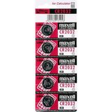 Senson Maxell CR2032 3V Lityum Düğme Pil 5'li Paket