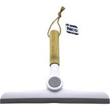 Senson Oynar Başlı Camsil - Cam Silme Aparatı Ahşap Sap - Plastik Uç Sap - 16.5 Uç : 24CM (5224)