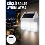 Senson Pır Sensörlü Solar Lamba – Otomatik Şarj ve Gece Aydınlatma Yeni Nesil - Lisinya